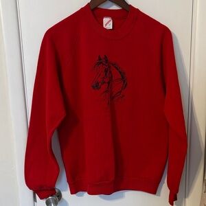 Vintage Horse Crewneck Sweater/Sweatshirt